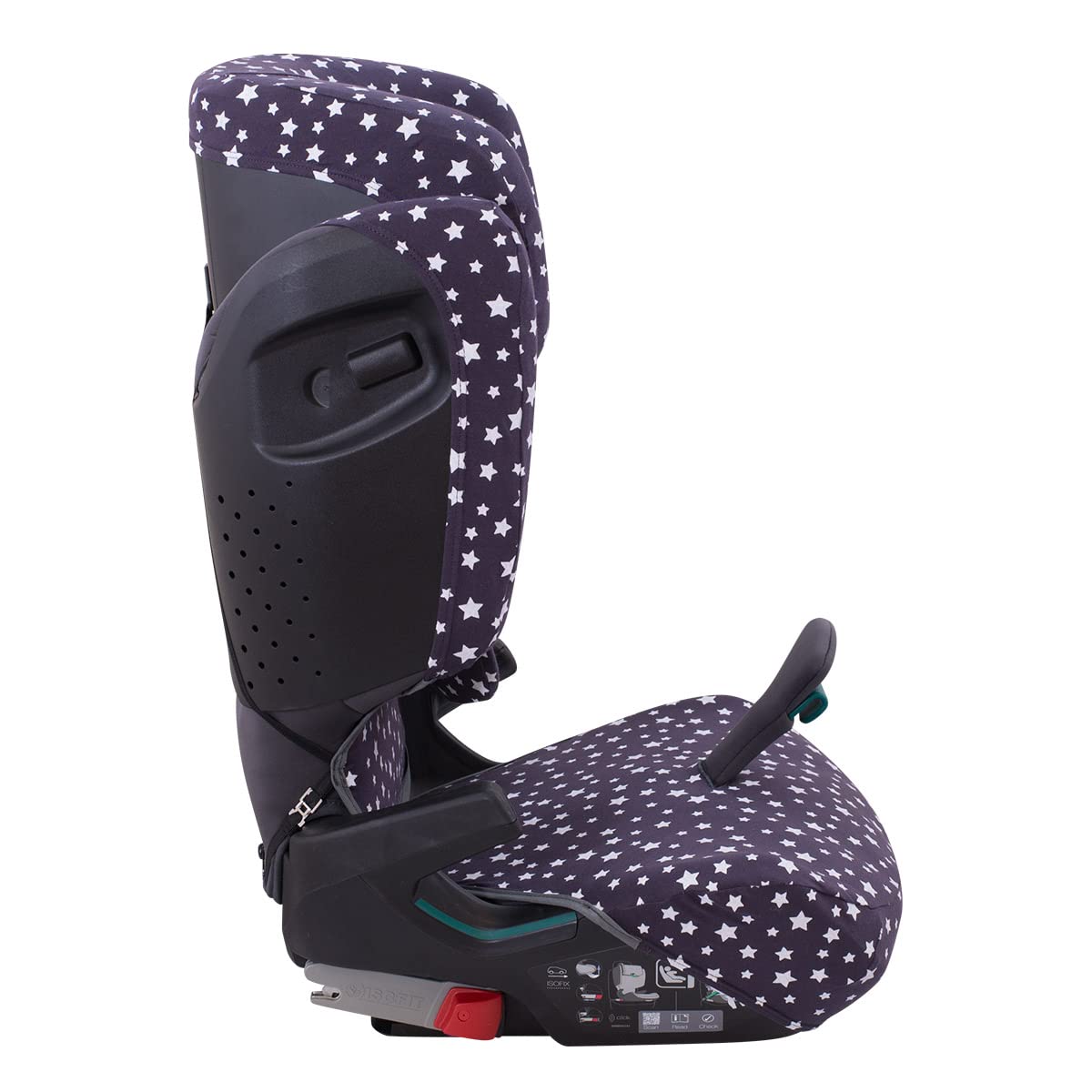 JYOKO Kids Funda Silla Coche Compatible con Romer Kidfix I-Size, Winter Sky