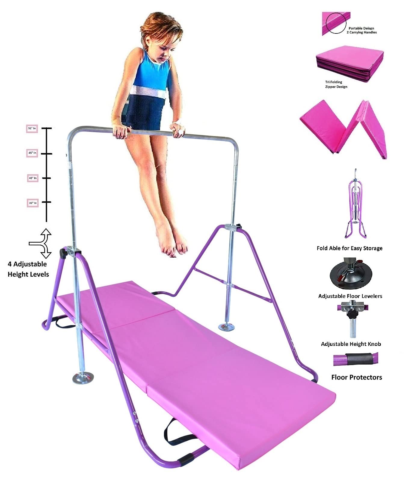 Hanging Bar For Kids Gymnastics Training Bar For Kids Home