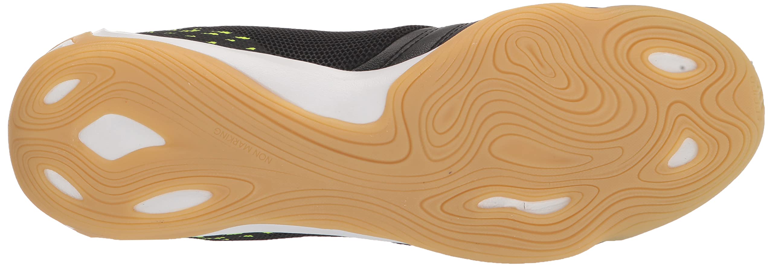 adidas Unisex Copa Sense.3 Indoor Sala buty piłkarskie, czarny/jasny cyjan/drużyna słoneczny żółty, 45 EU, Czarny jasny cyjan zespół słoneczny żółty, 46 EU
