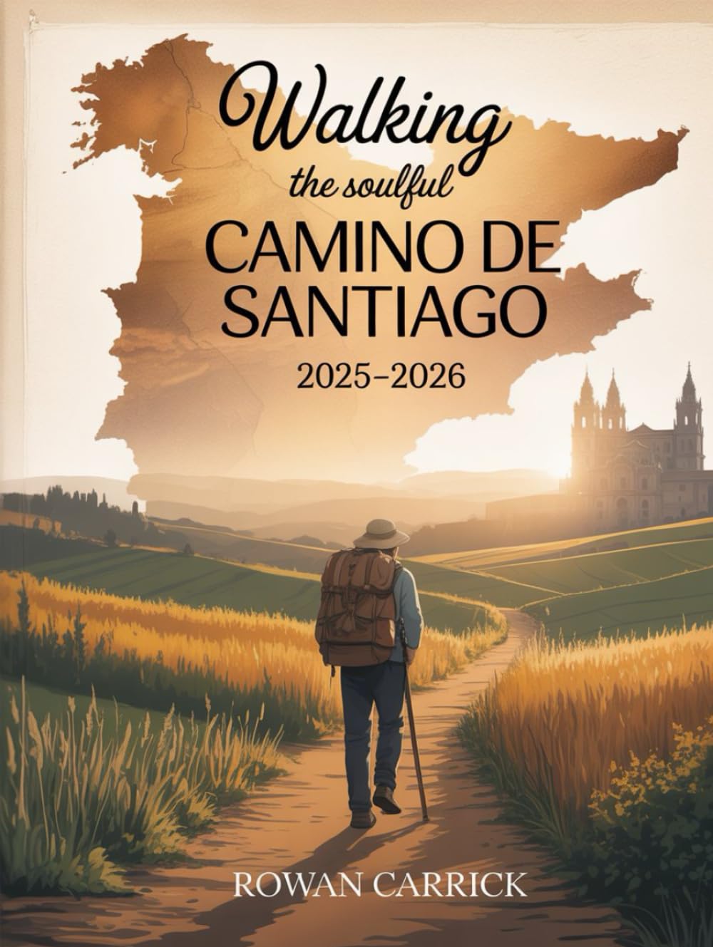 WALKING THE SOULFUL CAMINO DE SANTIAGO 2025–2026(FULL COLOR): DISCOVER, WALK, AND TRANSFORM ALONG SPAIN’S SACRED CAMINO PATHS