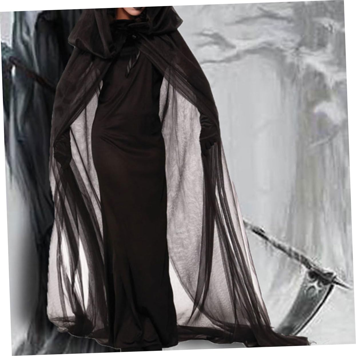 3 Piezas disfraz de bruja para cosplay disfraz vampiresa de vampiresa vampire costume de vampiro de halloween vestido de bruja de halloween para juegos de rol Black