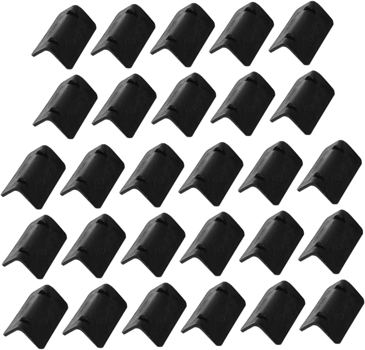 MERRYHAPY 100pcs Strap Protectors for Packaging Plastic Corner Guards Shipping Edge Protectors