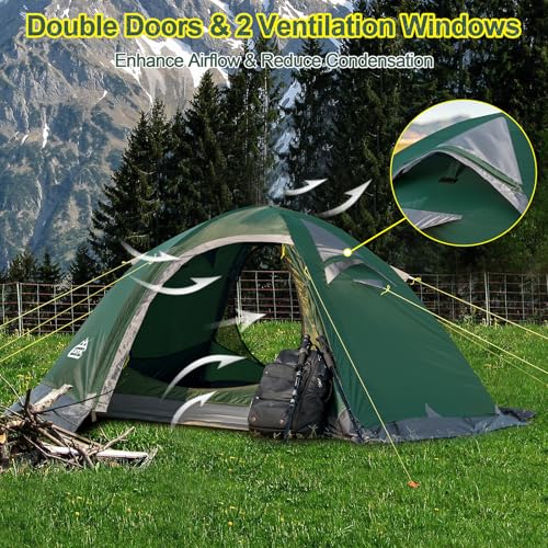 Camppal 2-Person Windproof Winter Tent