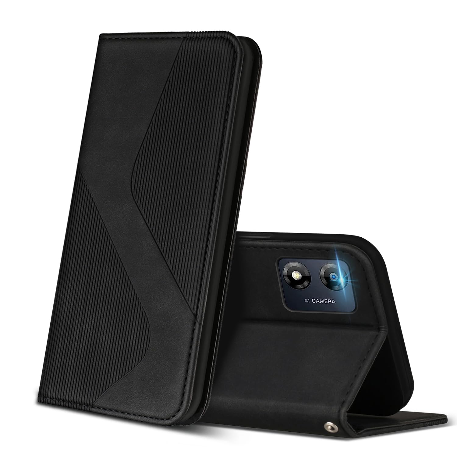 Cover Motorola Moto E13 a Libro Custodia Portafoglio