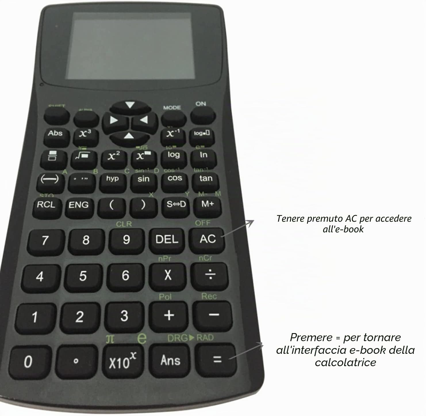 Calcolatrice Anti-Peeping, Mini calcolatrice da 2,4 Pollici con 4 GB di Memoria, Cavo di Ricarica USB, calcolatrice da Tavolo