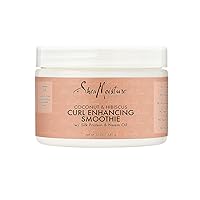 Vista 5 de SheaMoisture Curl Mousse coco e hibisco para control del encrespamiento mousse de peinado con manteca de karité 7.5 onzas y crema para mejorar