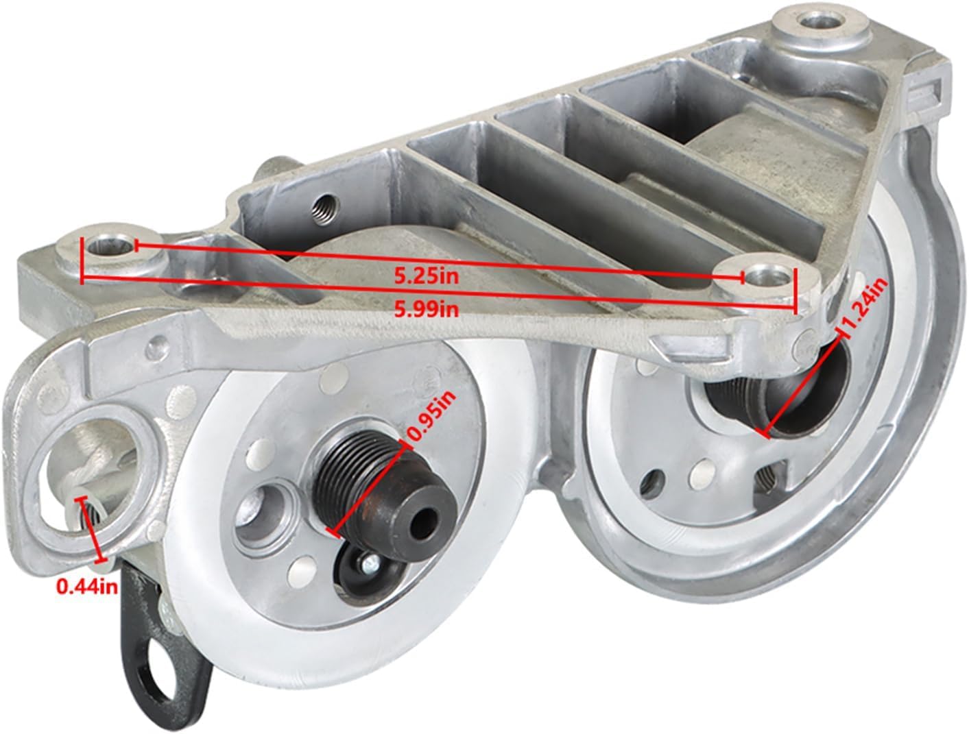 Silscvtt Fuel Filter Housing 2102328 Replacement for Volvo Truck MP7 MP8 MP10 D11 D12 D13 D16 Engine 21023287