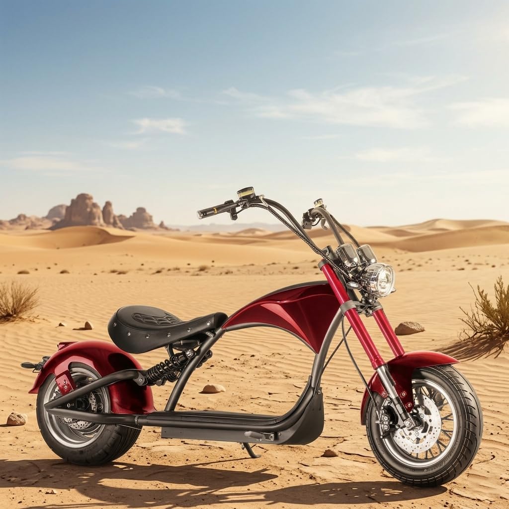 eAhora M1P 2000W Electric Motorcycle for Adults,37MPH 60V 30Ah Large Battery 40 Miles Range,Dual Hydraulic Brakes Full Suspension,Street Legal Electric Motorcycle for Commuting