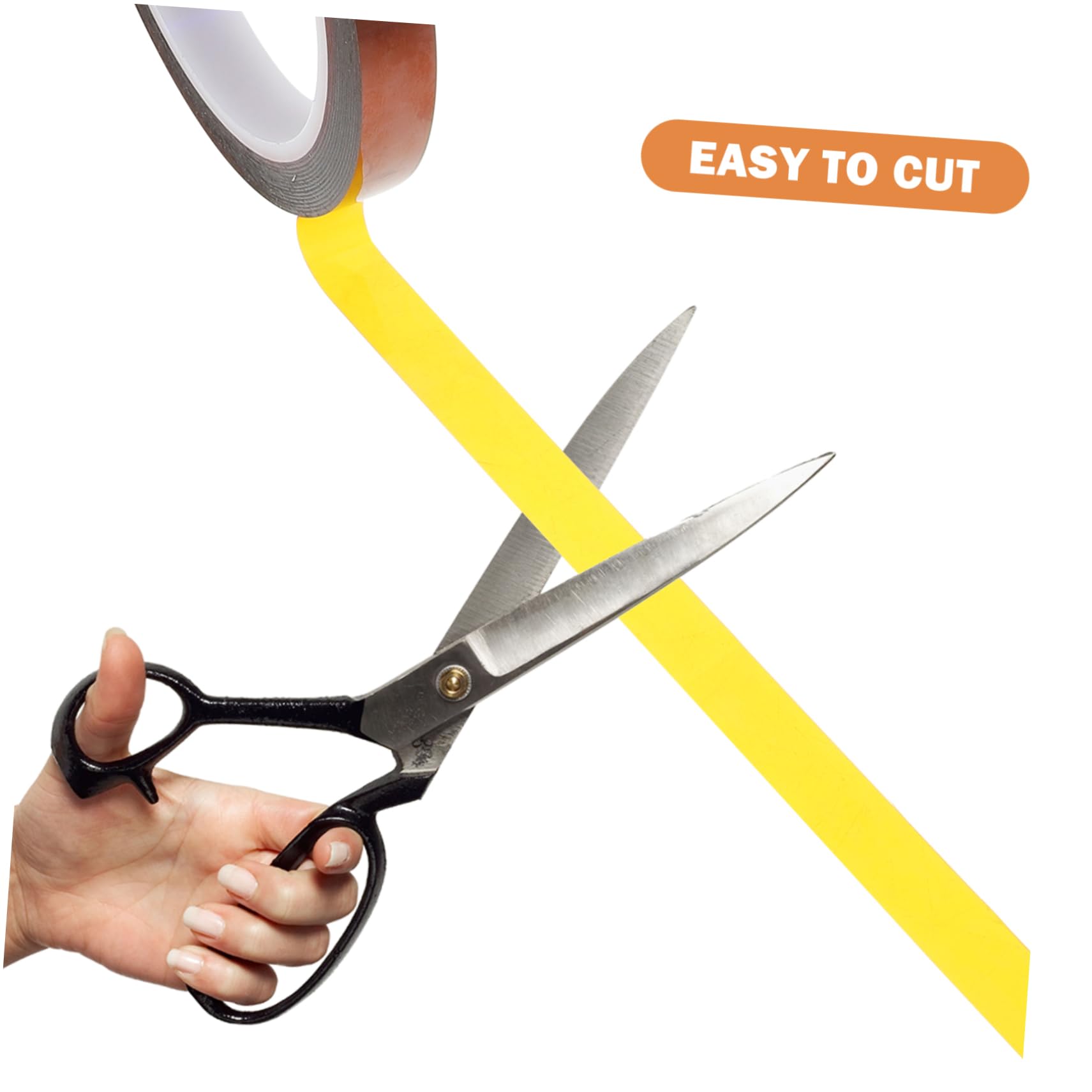 DINHEAROM Thermal Transfer Tape 5 Rolls 3mm/5mm/7mm/10mm/12mm Heat Tape for Sublimation High Temp Strong Adhesive Easy Cut