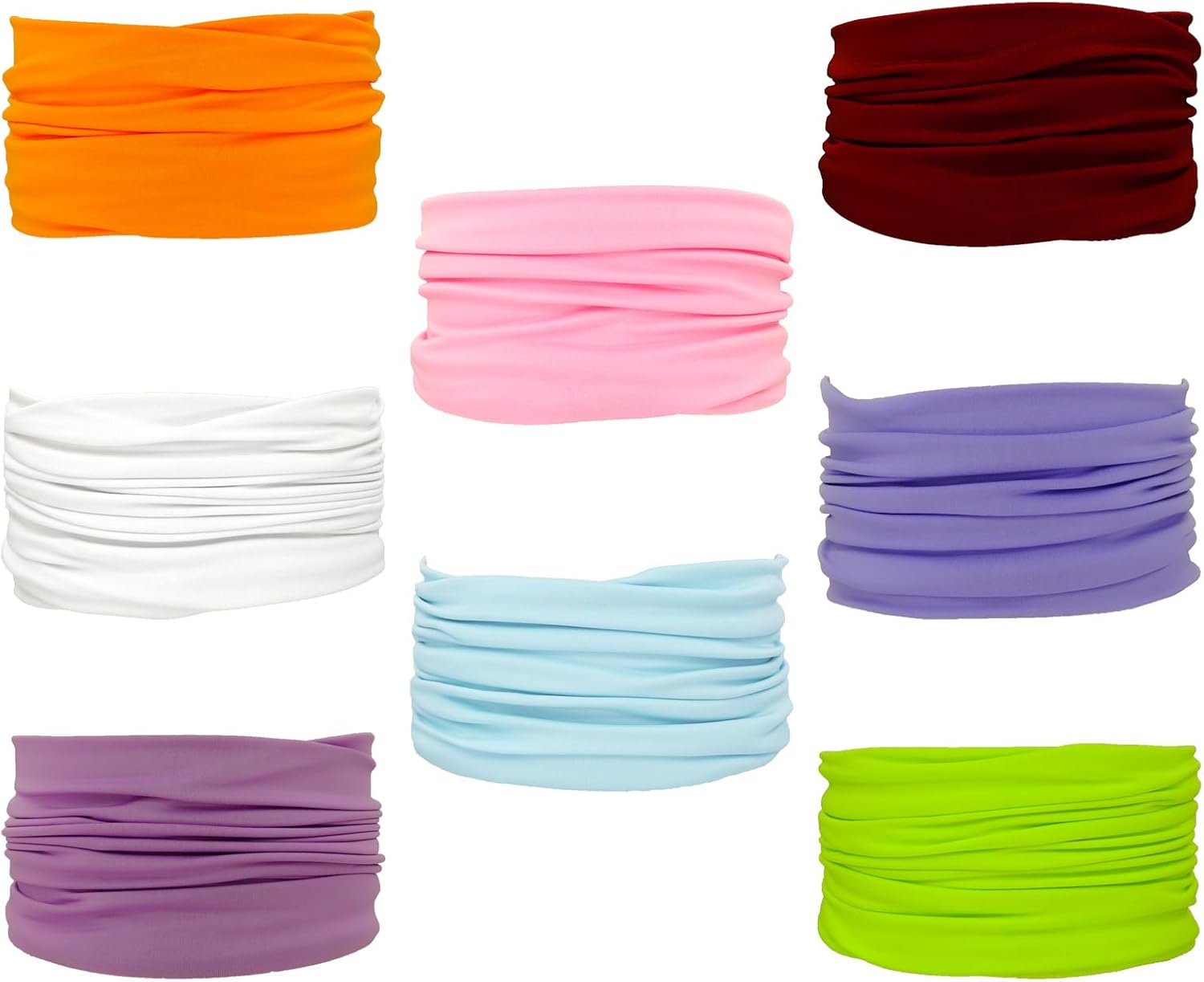 8 Cooling Neck Gaiters Multipurpose Bandanas for Women Men image 3