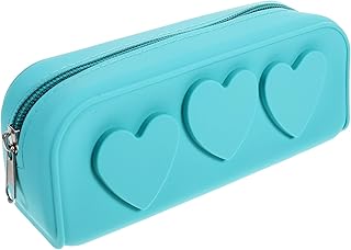 FONDOTIN Bolsa de armazenamento de maquiagem caixa de armazenamento de cosméticos bolsa organizadora de maquiagem bolsa organizadora de viagem bolsa organizadora de maquiagem suporte de pincel de maquiagem bolsa de ferramentas cosméticas bolsa de maquiagem bolsa de maquiagem bolsa de maquiagem bolsa de maquiagem, Azul, 18x7x5cm, Centímetro