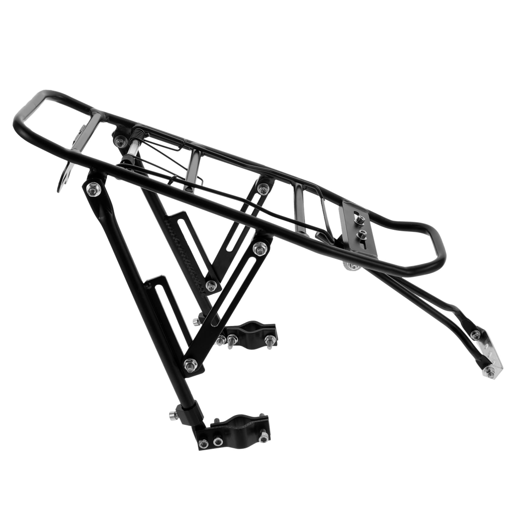 Yardwe Simple Bike Carrier Rack Durable Mountain Bike Cargo Rack Lightweight Rear Shelf for Luggage Easy Installation for Road and Mountain Bikes for