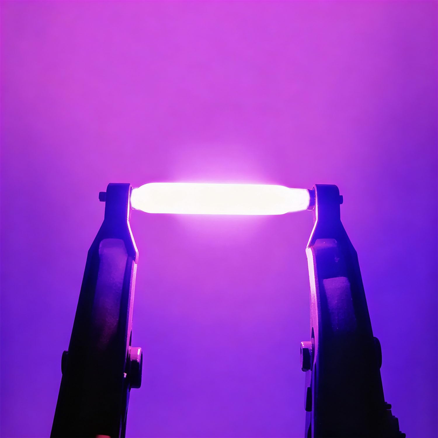 100 sztuk LED filament 3 V części zamienne żarówka Edison LED (18-64 mm) DIY Incandescent Dioda Lighting Fittings Purple 54 mm