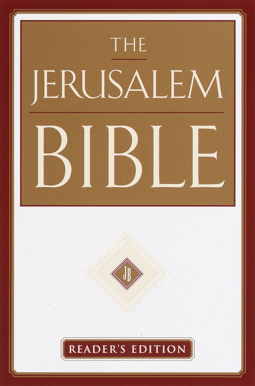 The Jerusalem Bible Reader's Edition Hardcover