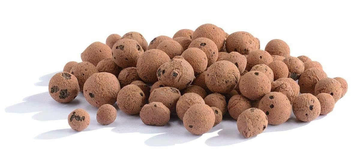 com - Billes d'argile en Sac de 10 L, Calage et Finition - dimhaut: H 10 cm - Couleur: Caramel
