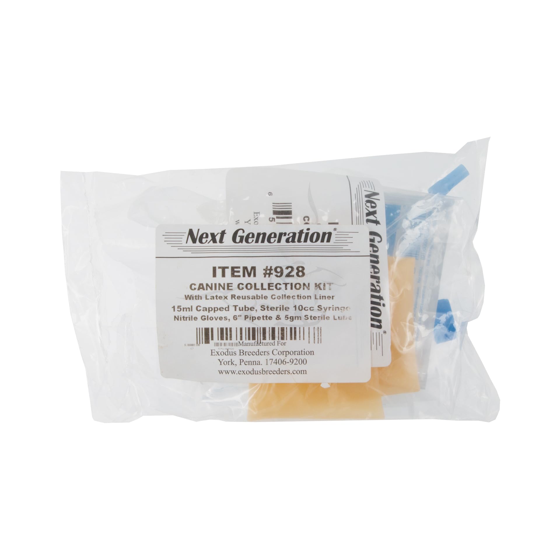 Revival Animal Health Canine Collection Kit with Reusable Collection Cone & 6" Pipette