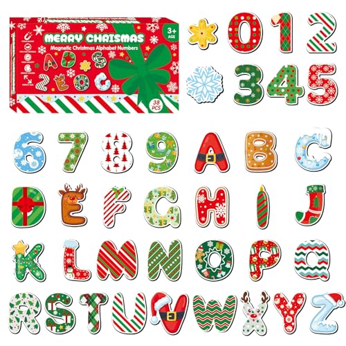 Letras magnéticas - Juego de juguetes de aprendizaje del , imanes de de colores, juguete educativo para niños niñas, perfecto para el aprendizaje y el juego en casa