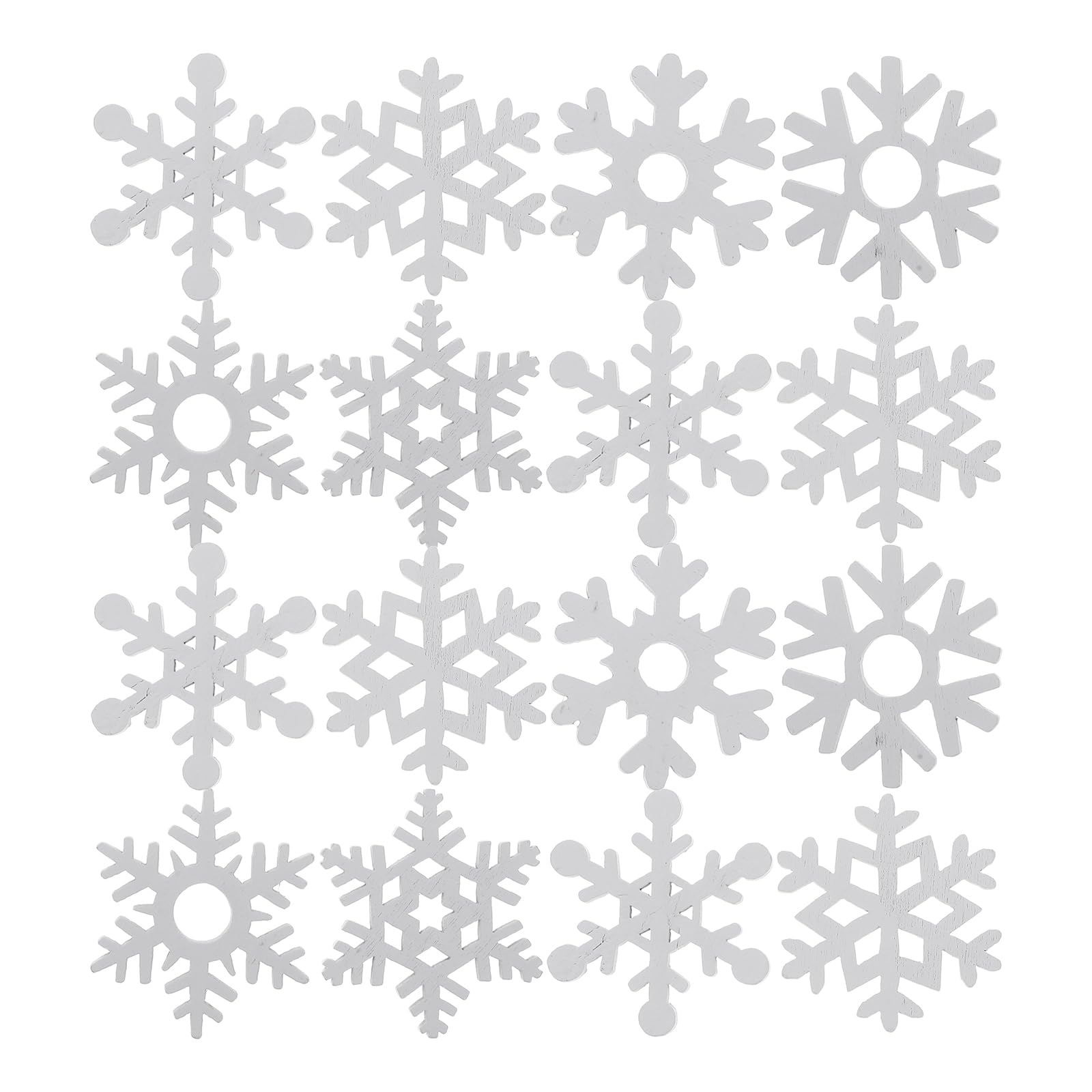 Flocons de neige en bois pour réussir votre décoration de Noël personnalisée et DIY