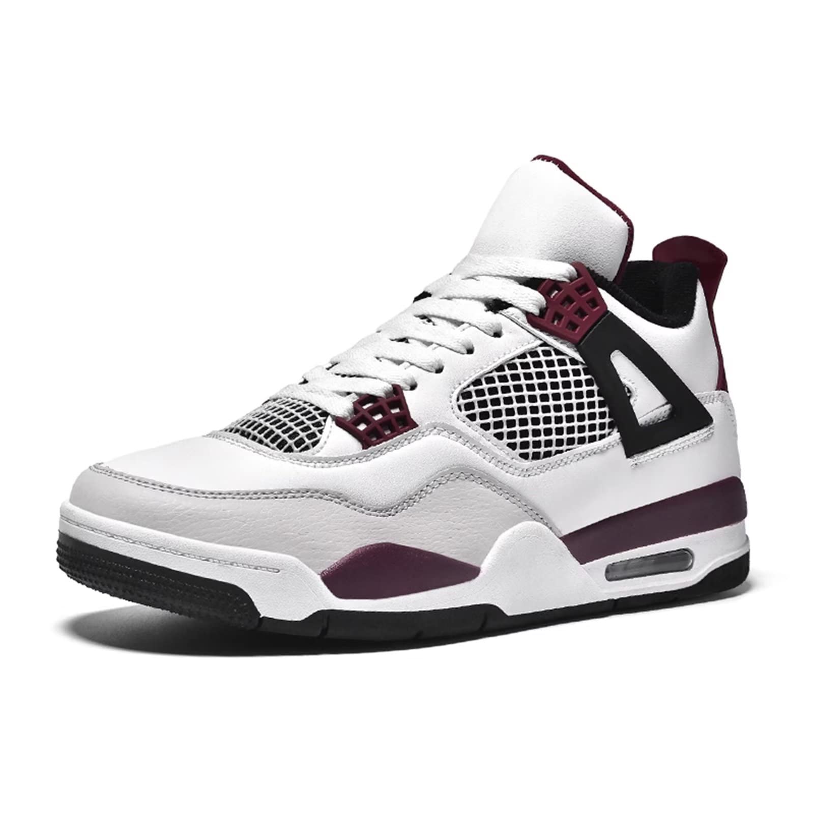 Aszeller Zapatillas de 4 Air Estilo Retro Skate clásicas para Hombre Mujer, para Baloncesto, Estilo Casual, para Correr, Caminar Zapatos formador