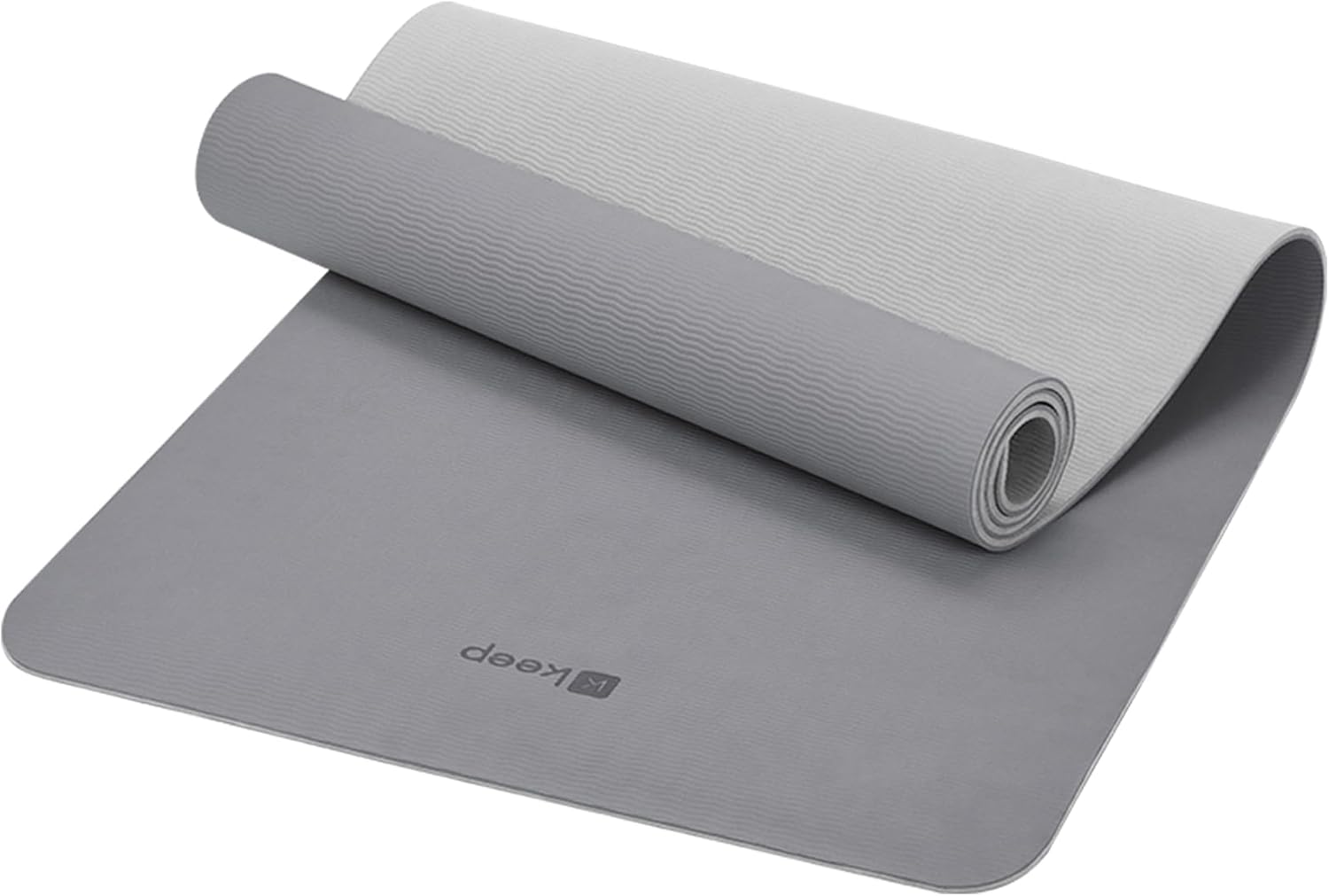 KEEP Yoga Mat Non Slip, Hot Yoga Mat for Women, 72″x24″ Double-Color Exercise mat for Home Workout, Premium TPE 7mm Thickened Lightweight Workout Mat for Pilates and Fitness
