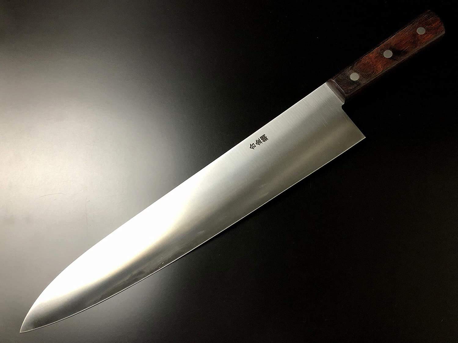 Amazon | 有次 包丁 牛刀 390 mm 合金鋼 炭素鋼 築地 ARITSUGU ローズ