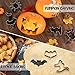 Pumpkin Carving Tools for Kids, All in One 30Pcs Halloween Pumpkin Carving Kit, Easy and Safe Pumpkin Carving Stencils Cookie Cutters, with 5 Color Candle Lights, Stainless Steel