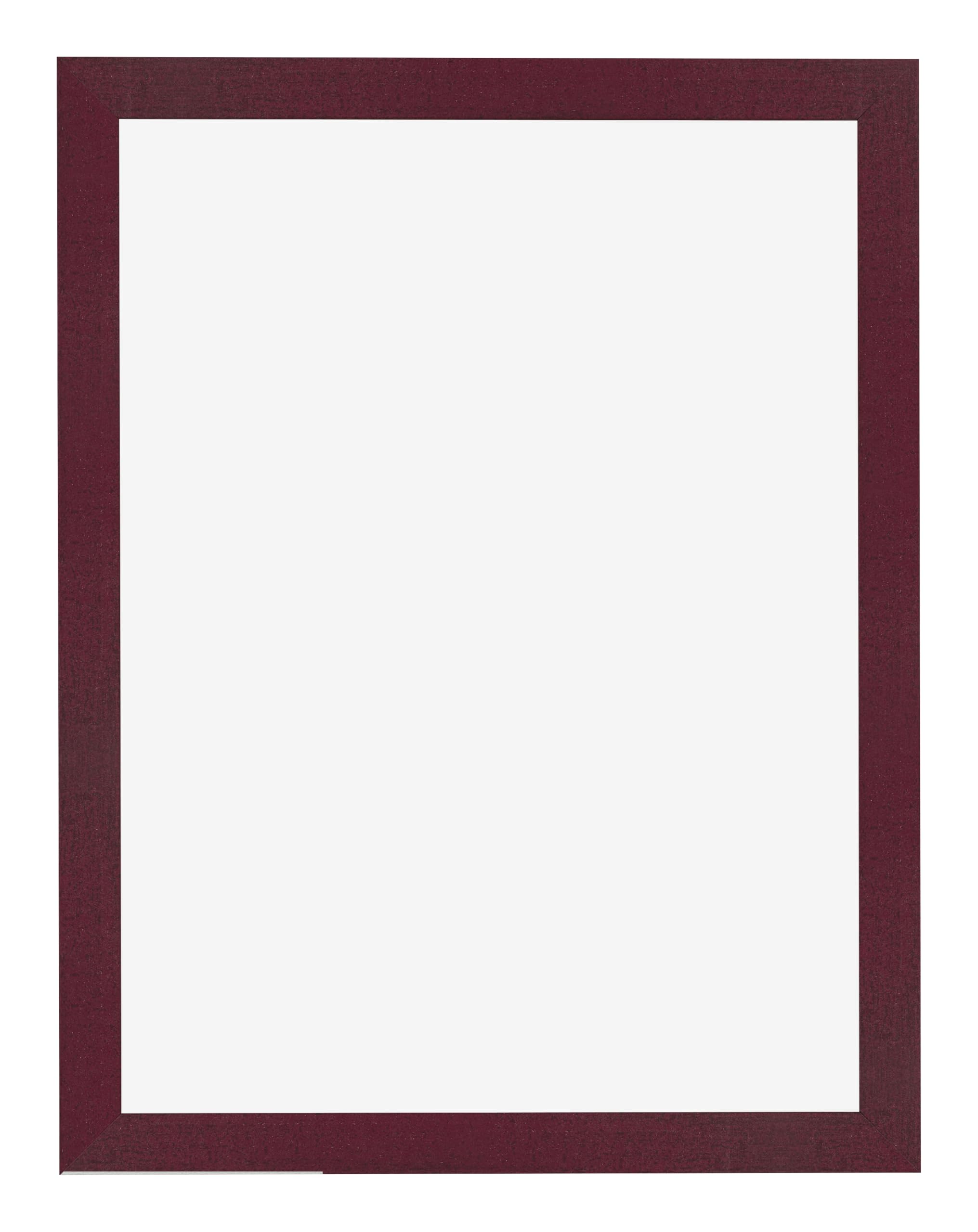 Dutch Frame Factory - Picture frame 75x100 cm - Wine Red Swept - MDF Picture frame with Antireflex Acrylic glass - Photo frame 75x100 cm - Benno