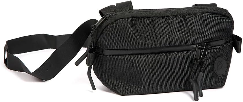 Boeing Symbol Logo PVC Belt Bag, Black