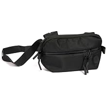 Boeing Symbol Logo PVC Belt Bag, Black