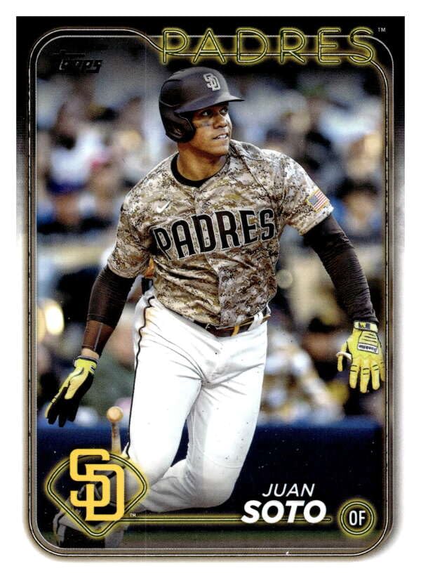 Amazon.com: 2024 Topps Series 1 Baseball #50 Juan Soto San Diego 