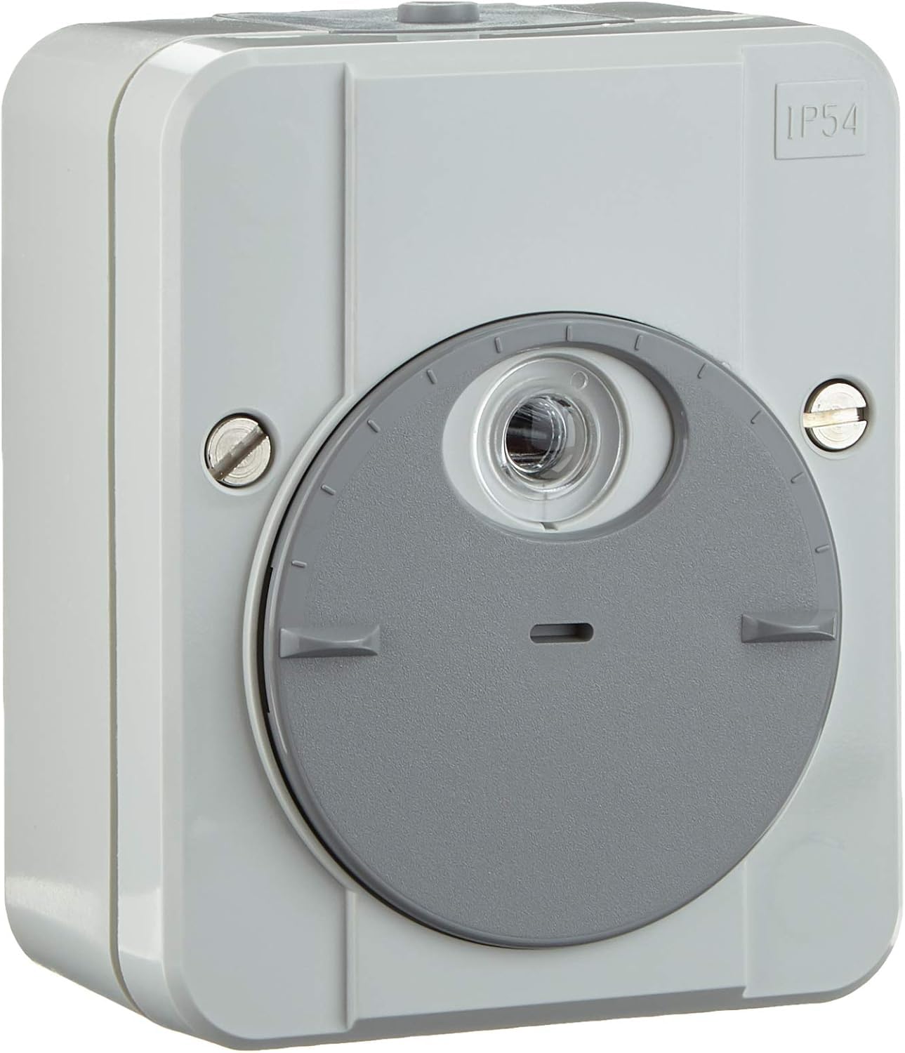 Schneider Electric Merten Argus Dämmerungsschalter, Schaltverzögerung, lichtgrau, Artikelnummer 544894