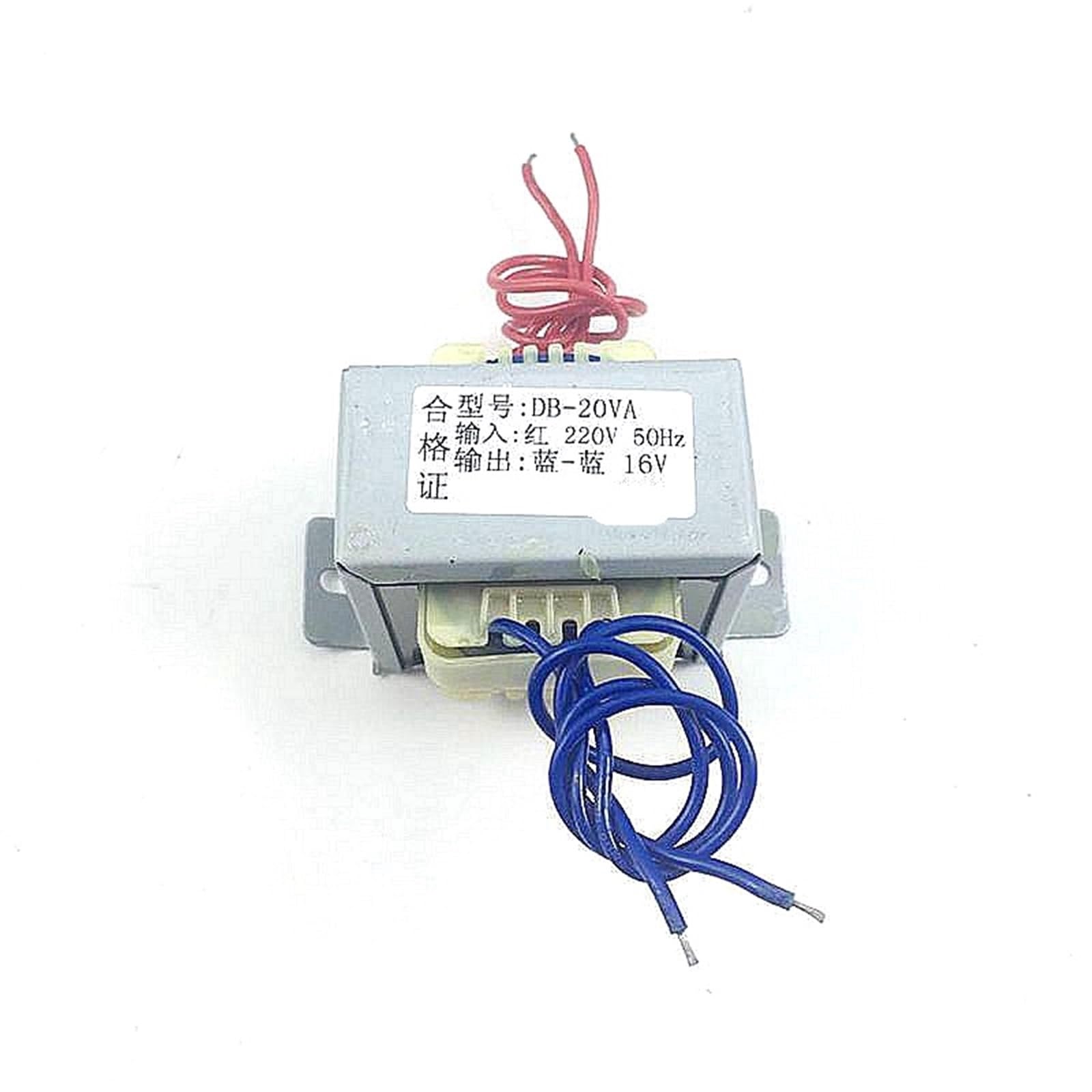 Transformateur 220V à AC16V 1.2A alimentation électrique monophasée 20W pour module électronique