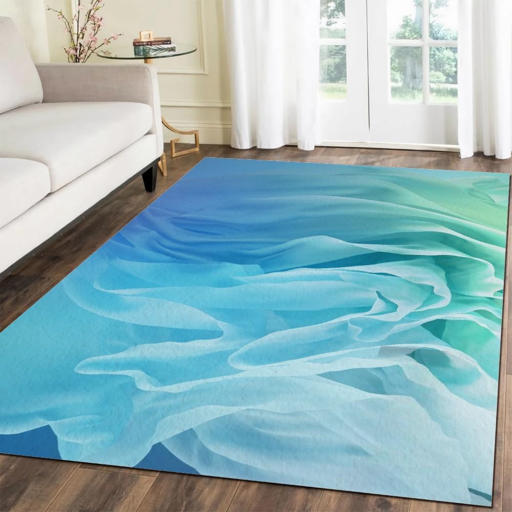 Tapis 3D lavable et doux au toucher avec envers antidérapant 140x200