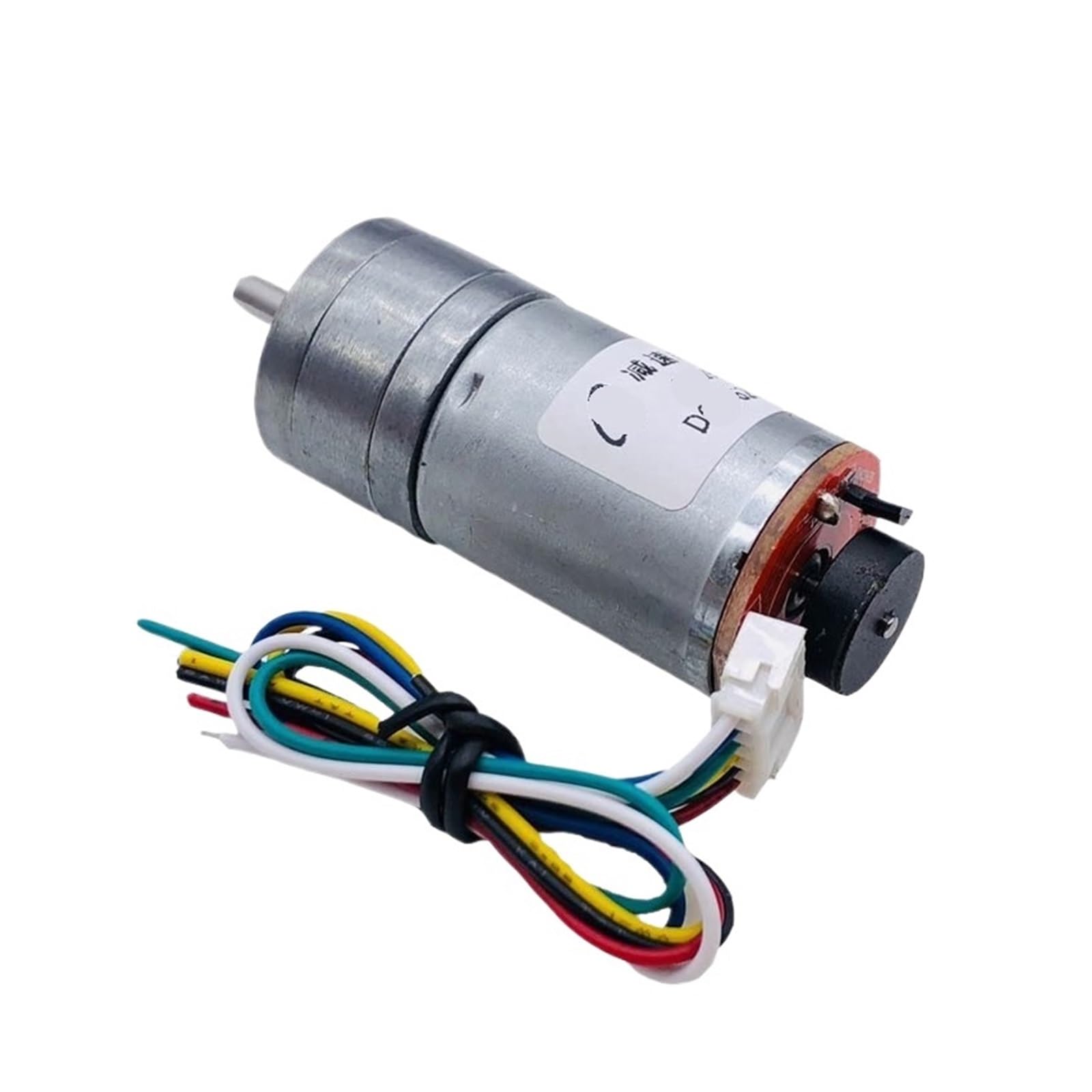 Moteur de réduction 25GA370 DC couple élevé et plaque de code de haute précision