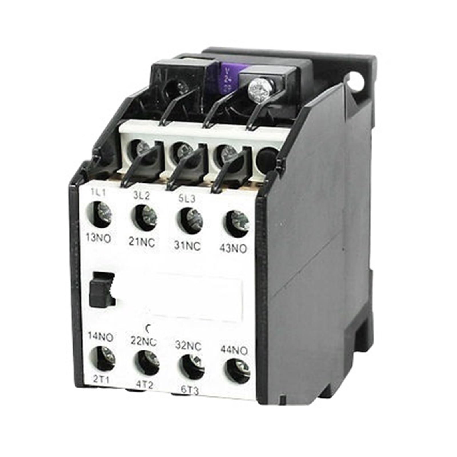 Contacteur CA CJX1-9 24V 9A triphasé 3 pôles pour commande moteur triphasé - 2