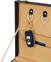 Vista 5 de Juego de 5 llaveros planos para mujer, cierres giratorios de metal a presión, clip de resorte, cierre de langosta para llaves, cordones de joyería