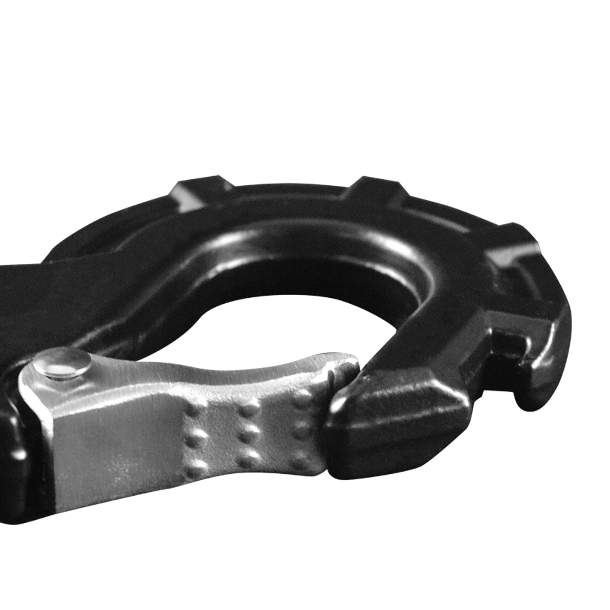 Gancho De Remolque 10T | Grillete De Remolque Todoterreno De 22000 lbs, Acero G80, Enganche Rápido Integrado, para Vehículos Todoterreno, SUV, Jeep, ATV/UTV, Color Negro