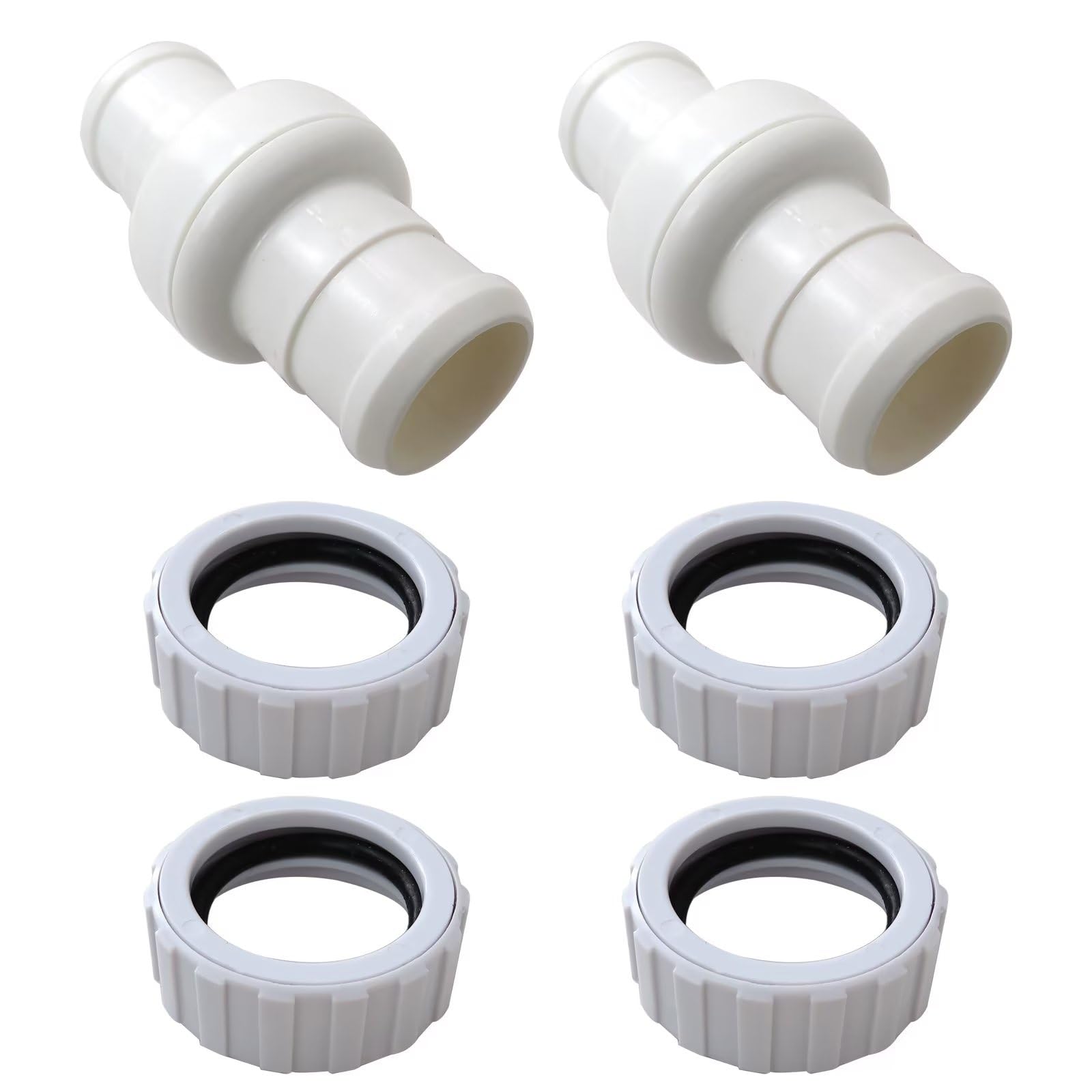 Kit Conexión Manguera Para Limpiafondos Polaris 360 - Incluye Conector Giratorio 9-100-3002 Y 2 Tuercas 9-100-3109