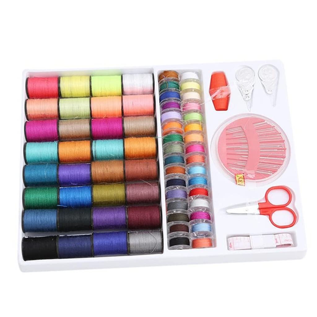Nähsets Tragbares DIY-Multifunktions-Box-Set Handgemachtes Stricken Nähen Stickgarn Zubehör