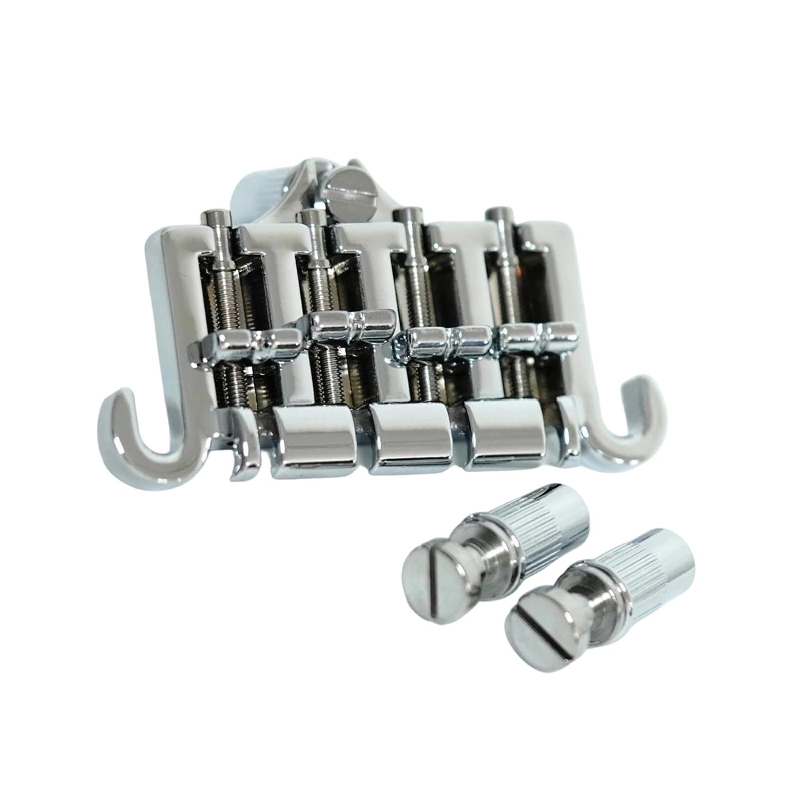Puente Para Bajo De 4 Cuerdas Y Accesorios Para Guitarra Cromada | Puente de guitarra