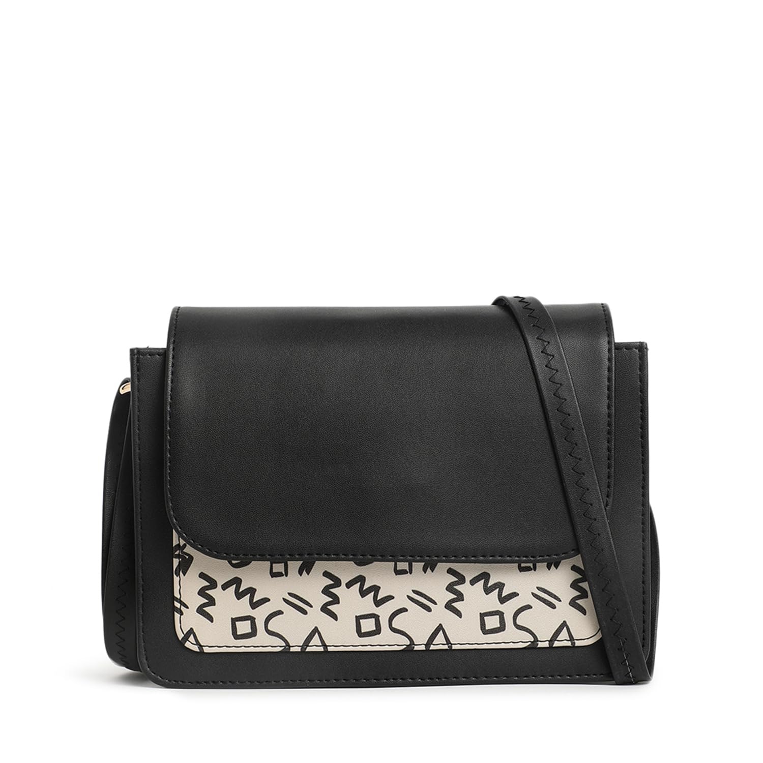 Sling Bag for Women, Girls and Ladies with Unique Doodle Print-image-35