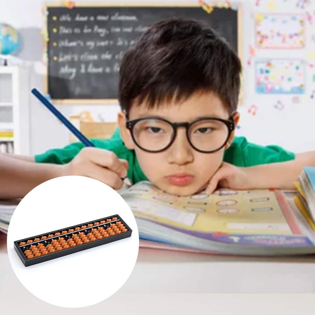 Abaco Tradizionale In Legno - Giocattolo Educativo Per Bambini, Calcolo Aritmetico