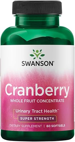 Swanson Concentrado de fruta entera de arándano súper fuerte 420 miligramos 60 Sgels