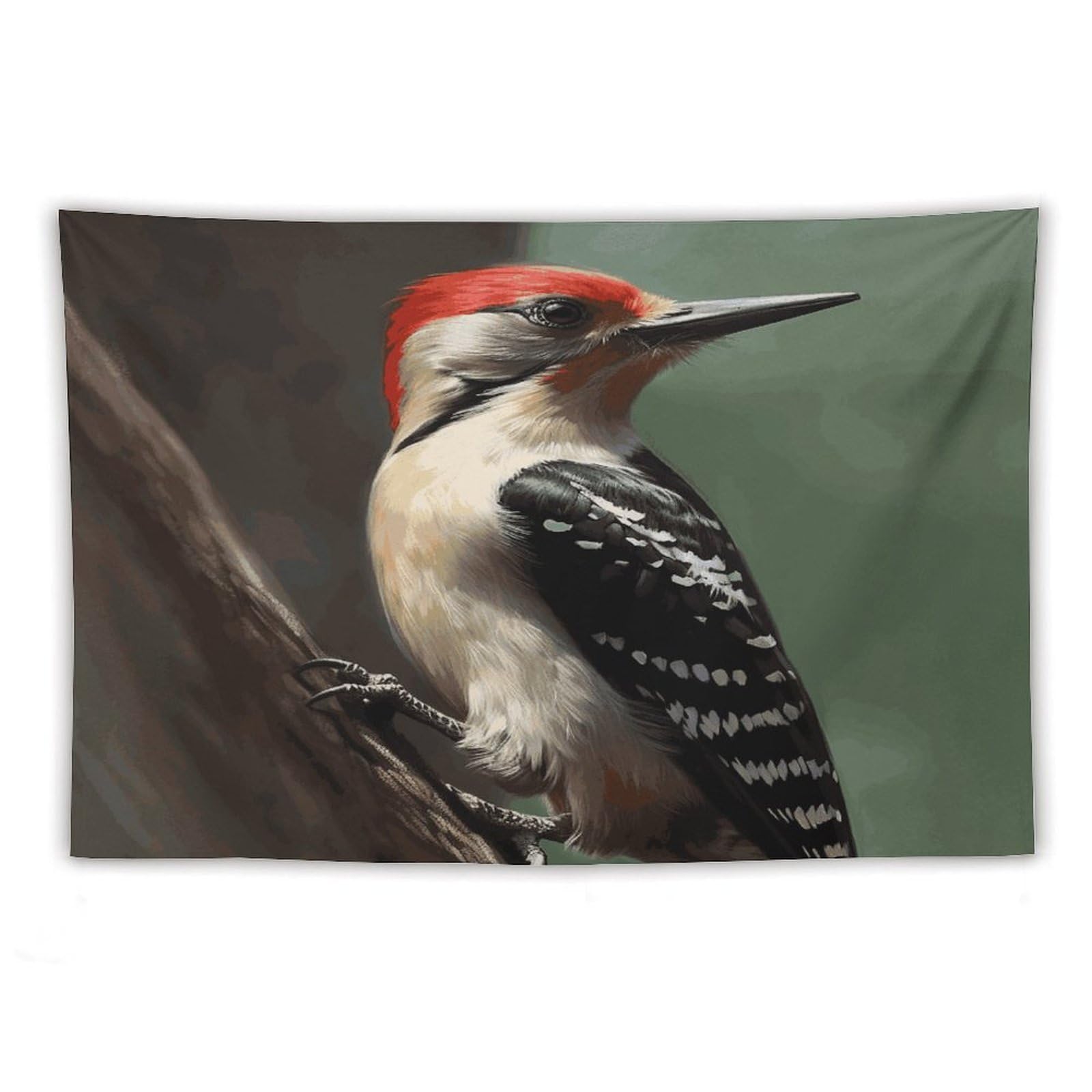 LDGSUPH Woodpecker Tapestry Wall Hanging Decor Anti-fading Aesthetic Wall Tapestries Fashion Wall Blanket Decor Modern Wall Art Tapestry for Bedroom Home Decor 40"x60"