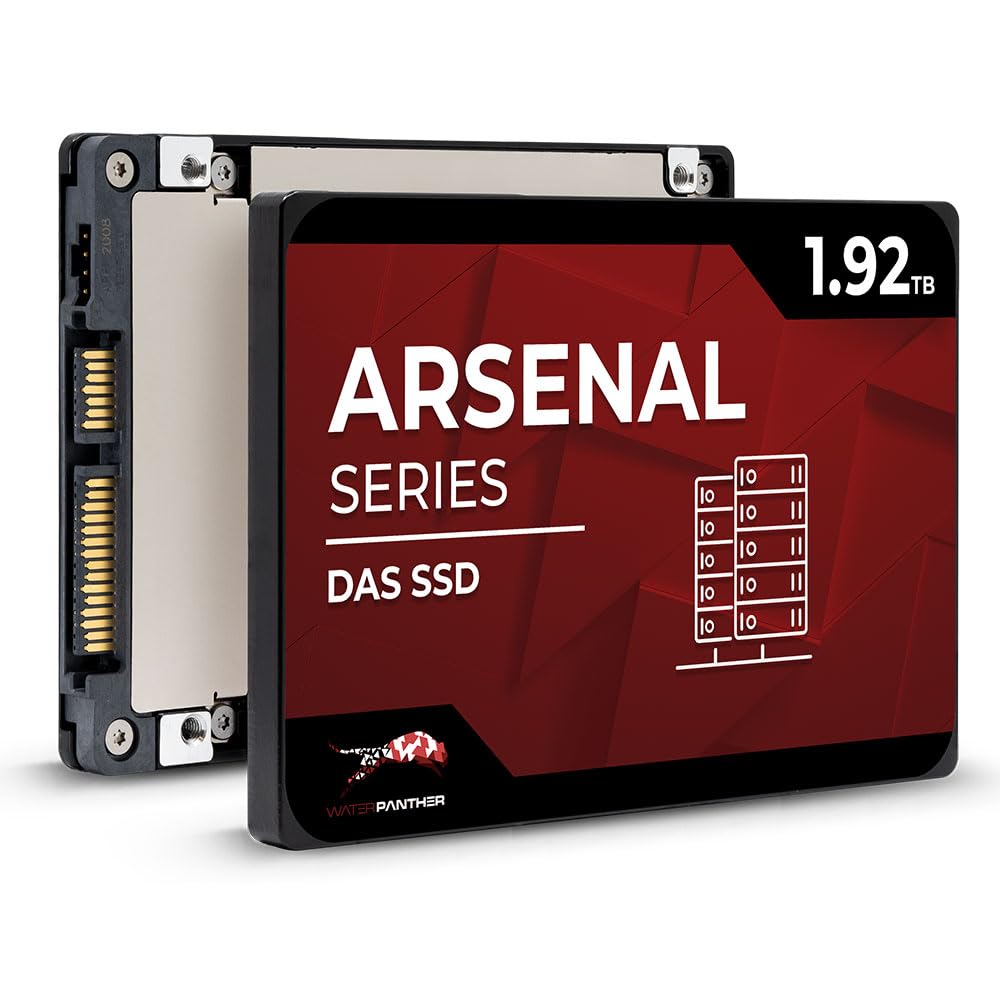 Water Panther WP Arsenal 8TB SAS 12Gb/s 7200RPM 3.5-Inch DAS Hard Drive