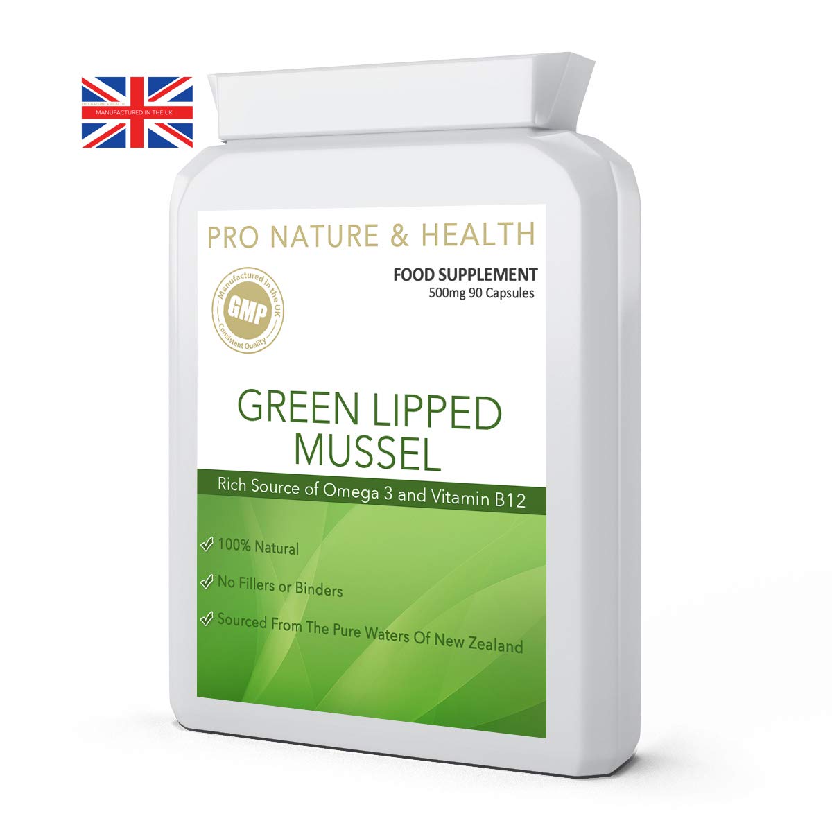 Buy Green Lipped Mussel 500mg x 90 s 100 Natural High Grade Green Lipped Mussel Sourced