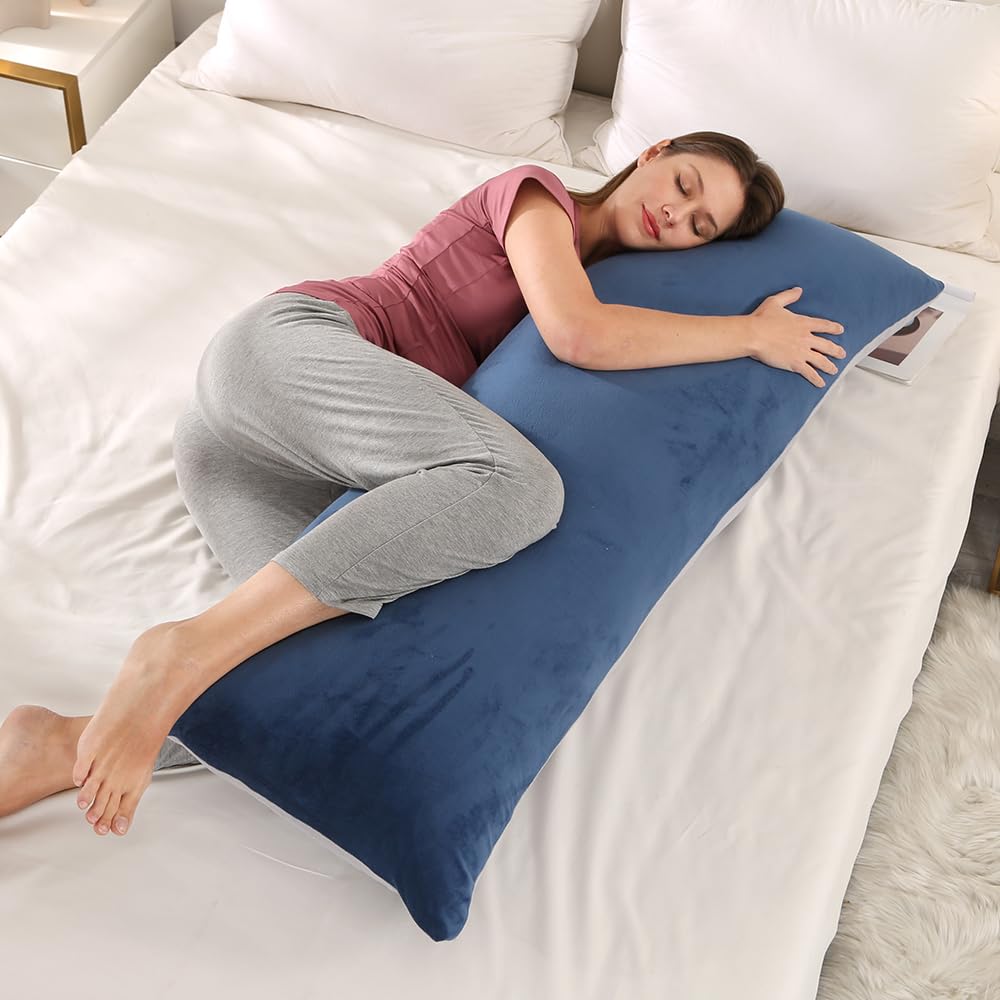 LiveGo Long Body Pillow for Pregnancy & Maternity Support - 20