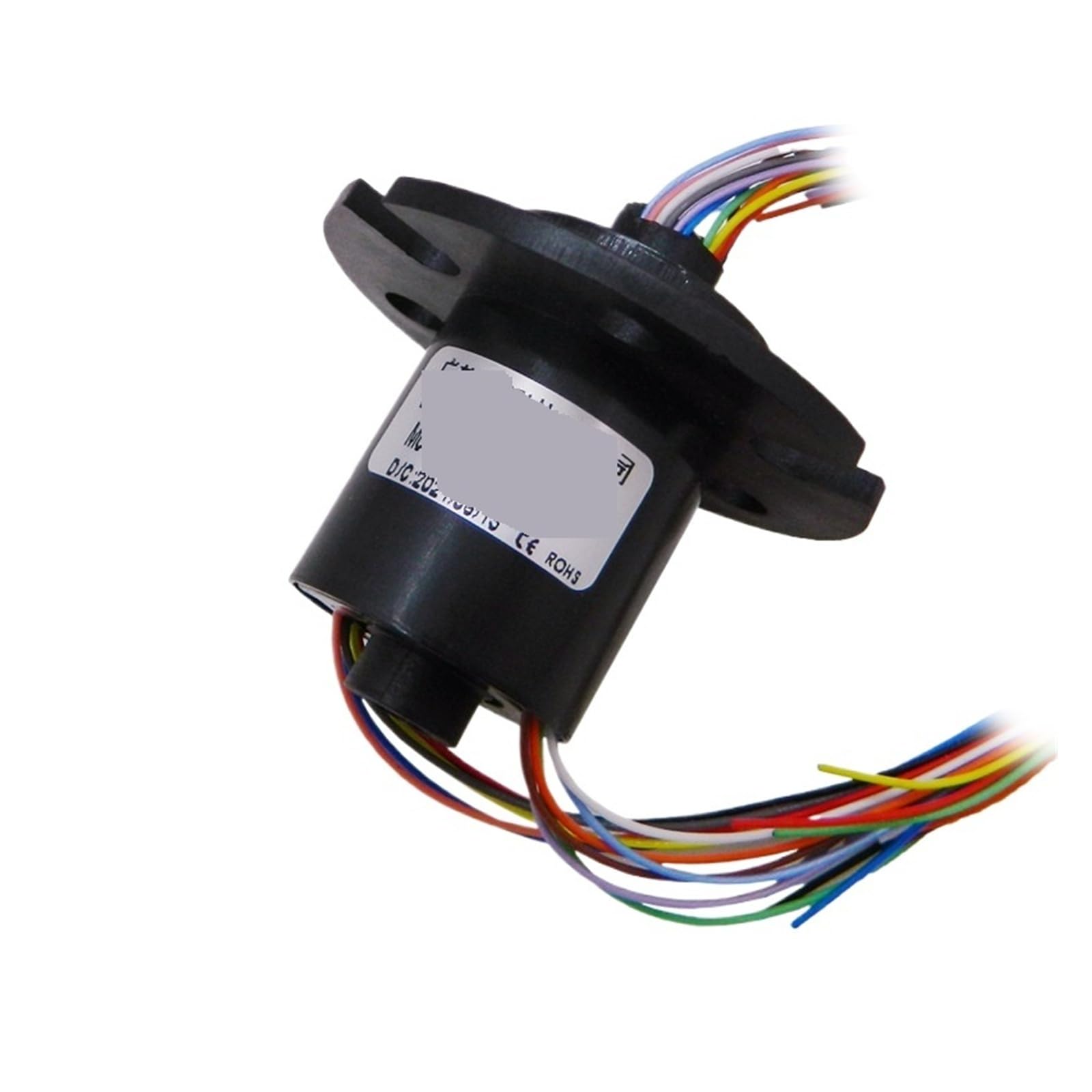 Anillo colector pasante SRM07A-8 con contactos estables de 8 cables y 5 mm 3