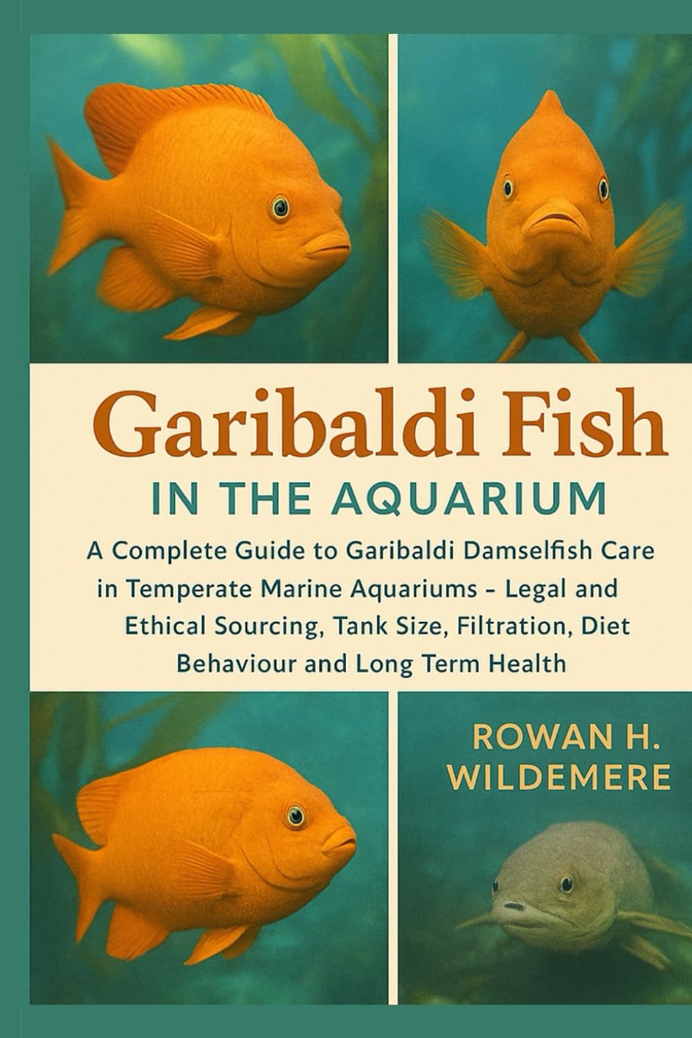 Garibaldi Fish in the Aquarium: A Complete Guide to Garibaldi Damselfish Care in Temperate Marine Aquariums – Legal and Ethical Sourcing, Tank Size, Filtration, Diet, Behaviour and Long-Term Healt