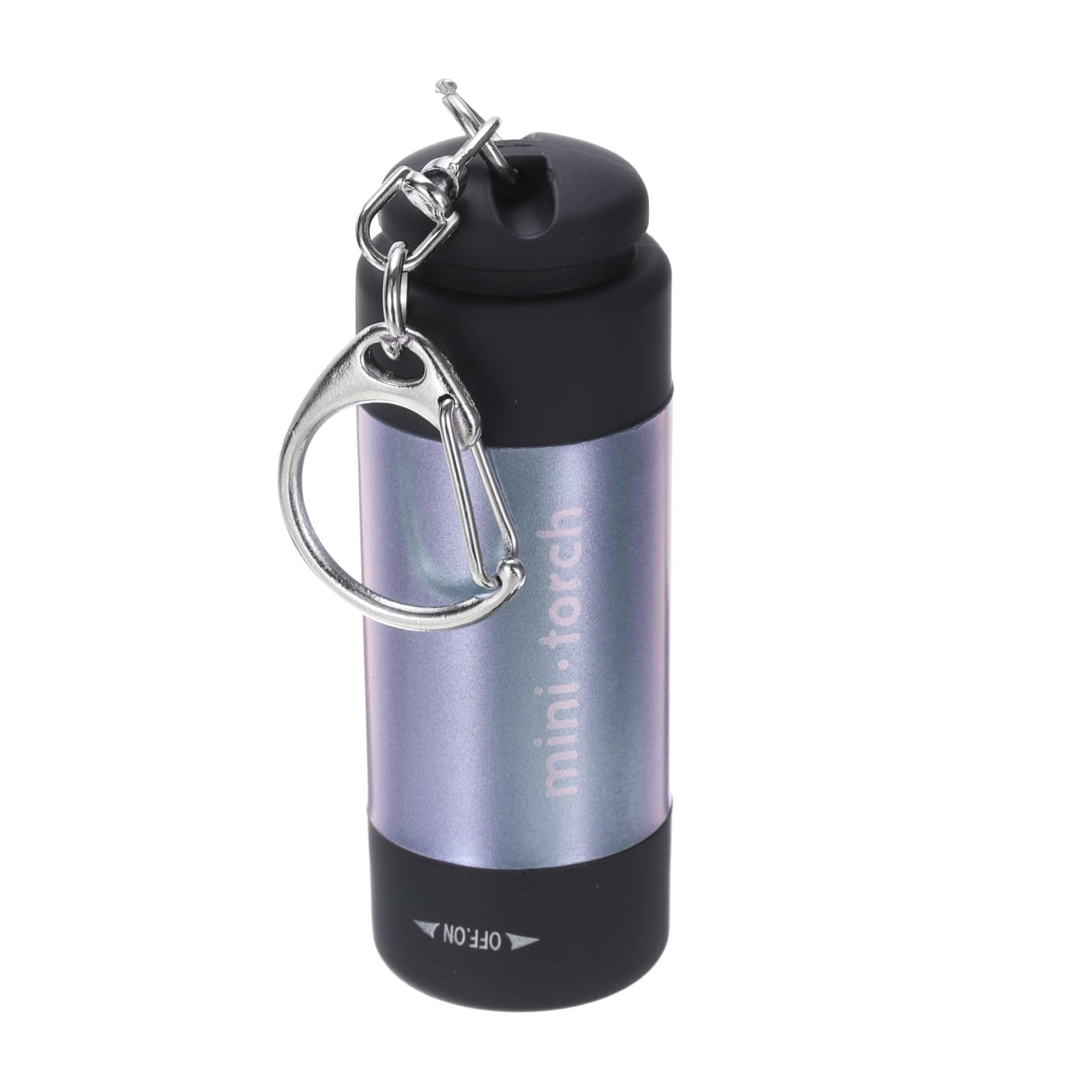 PATIKIL 2.56Inch Mini Keychain Flashlight, Pocket LED Flashlight Portable Torch USB Rechargeable for Outdoor Camping Party Purple - Image 3